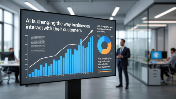 AI changes how businesses interact with customers
